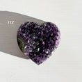 Load image into Gallery viewer, Druzy Amethyst Heart from Brazil