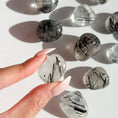 Load image into Gallery viewer, Tourmalated Quartz Tumble