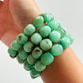 Cargar la imagen en la vista de la galería, Pulsera de crisoprasa rodada