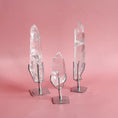 Load image into Gallery viewer, Clear Quartz Point on Stand