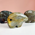 Load image into Gallery viewer, Labradorite Bear