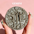 Load image into Gallery viewer, Silver Sheen Obsidian Zodiac Symbol