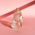 Load image into Gallery viewer, Medium Clear Quartz Flame