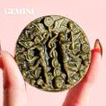 Load image into Gallery viewer, Golden Sheen Obsidian Zodiac Disk