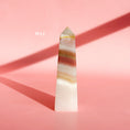 Load image into Gallery viewer, Watermelon Calcite Tower