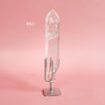 Load image into Gallery viewer, Clear Quartz Point on Stand