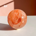 Cargar la imagen en la vista de la galería, Hemmatoid ( Fire Quartz ) Sphere
