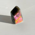 Load image into Gallery viewer, Labradorite Freeform - Orange / Pink Flash