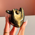 Cargar la imagen en la vista de la galería, Golden Sheen Obsidian Anatomical Heart