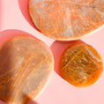Load image into Gallery viewer, XXL Peach Moonstone Palmstone