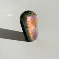 Load image into Gallery viewer, Labradorite Freeform - Orange / Pink Flash