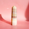Load image into Gallery viewer, Watermelon Calcite Tower