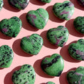 Load image into Gallery viewer, Ruby in Zoisite Small Heart