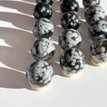 Load image into Gallery viewer, Snowflake Obsidian Sphere