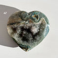 Load image into Gallery viewer, Druzy Amethyst Heart from Brazil