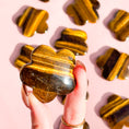 Load image into Gallery viewer, Tiger Eye Petal Stone
