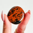 Load image into Gallery viewer, Mahogany Obsidian Mini Flat Stone