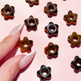 Load image into Gallery viewer, Tiger Eye Flower Donut
