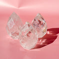 Load image into Gallery viewer, Clear Quartz Faceted Flame