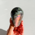 Load image into Gallery viewer, Labradorite Freeform - Orange / Pink Flash