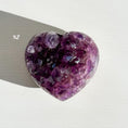 Load image into Gallery viewer, Druzy Amethyst Heart from Brazil