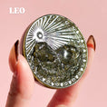 Load image into Gallery viewer, Golden Sheen Obsidian Zodiac Disk