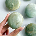 Load image into Gallery viewer, Garnierite Pebble Palmstone