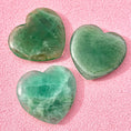 Load image into Gallery viewer, Green Fluorite Large Heart