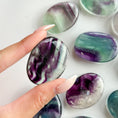 Load image into Gallery viewer, Fluorite Flat Stone