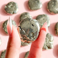 Load image into Gallery viewer, Druzy Pyrite Mini Flat Tumble