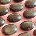 Load image into Gallery viewer, Golden Sheen Obsidian Puffy Palmstone