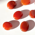 Load image into Gallery viewer, Carnelian Mini Flat Stone