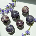 Load image into Gallery viewer, Lepidolite / Pegmatite Sphere