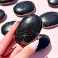 Load image into Gallery viewer, Shungite Palmstone (Bumpy/not smooth)