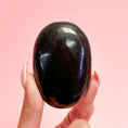 Load image into Gallery viewer, Shungite Palmstone (Bumpy/not smooth)