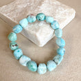 Load image into Gallery viewer, Larimar Tumbled Bracelet