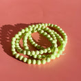 Cargar la imagen en la vista de la galería, Lemon Chrysoprase Bracelet