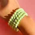 Cargar la imagen en la vista de la galería, Lemon Chrysoprase Bracelet