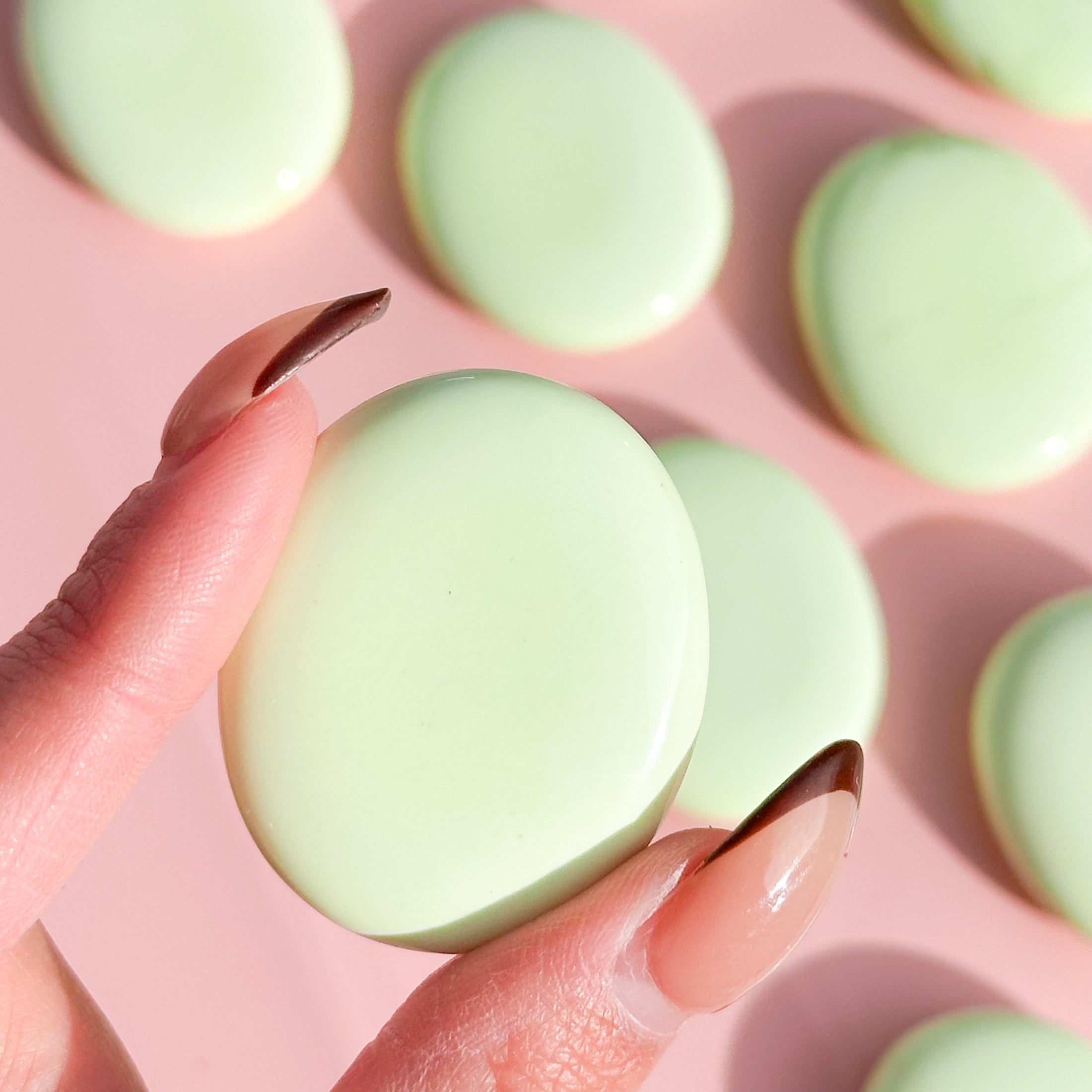 Lemon Chrysoprase Small Palmstone