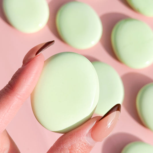 Lemon Chrysoprase Small Palmstone