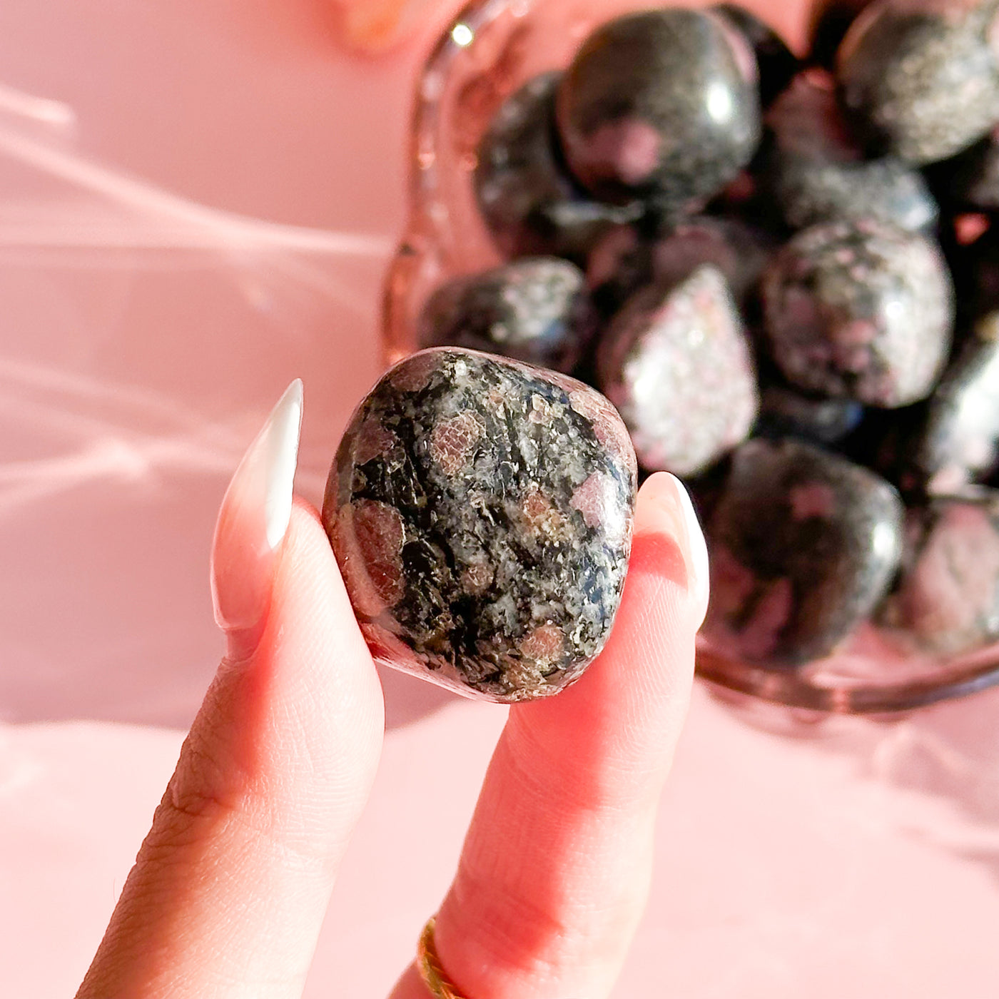 Ruby Schist Tumble