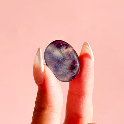 Fluorite Mini Flat Tumble