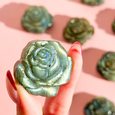 Labradorite Rose
