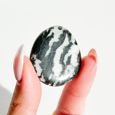 Zebra Jasper Mini Flat Stone