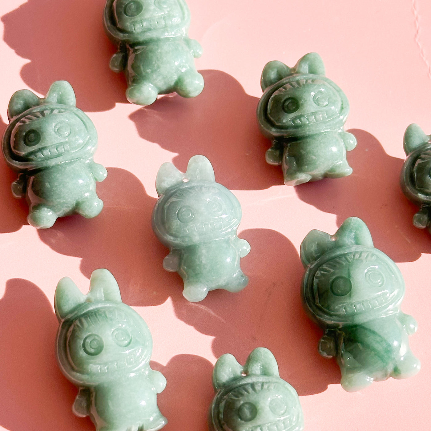 Jade Labubu Bead