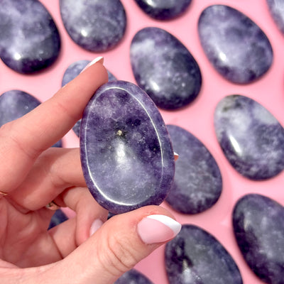 Lepidolite Worry Stone