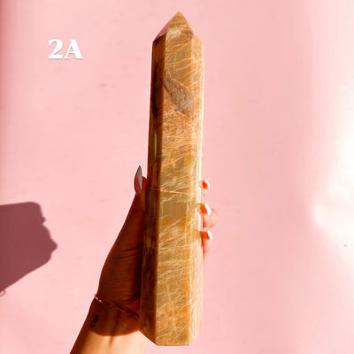 Peach Moonstone Tower (low flash)