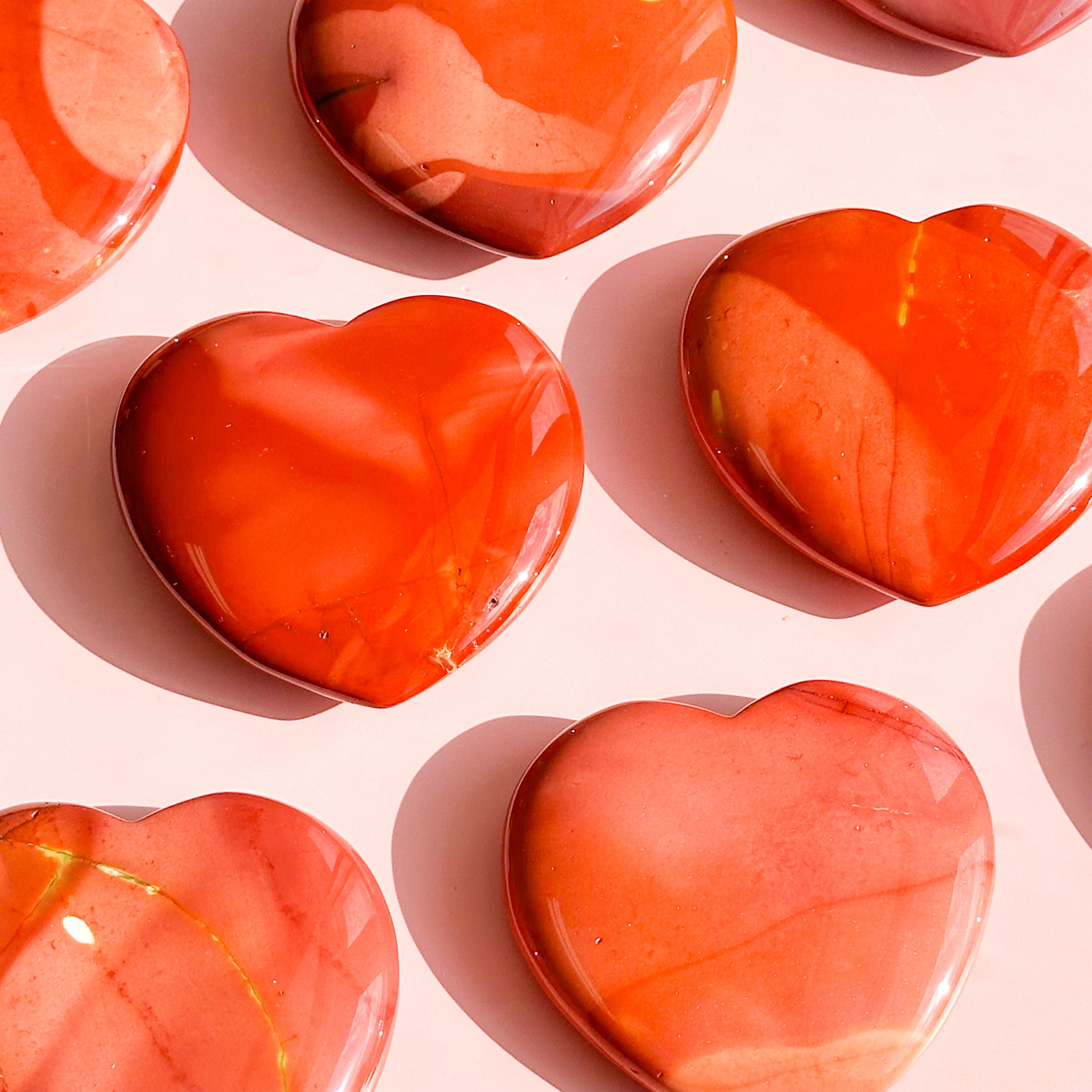 Mookaite Large Heart
