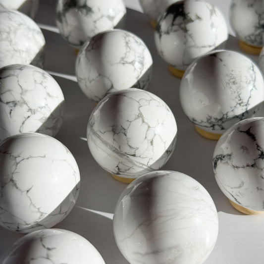 Howlite Sphere