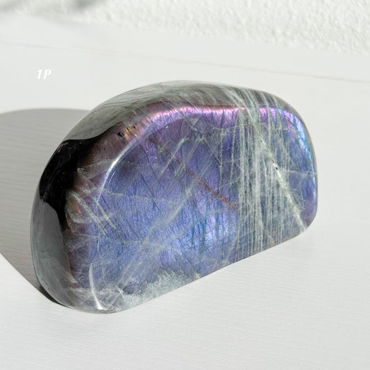 Labradorite Freeform - Purple Flash